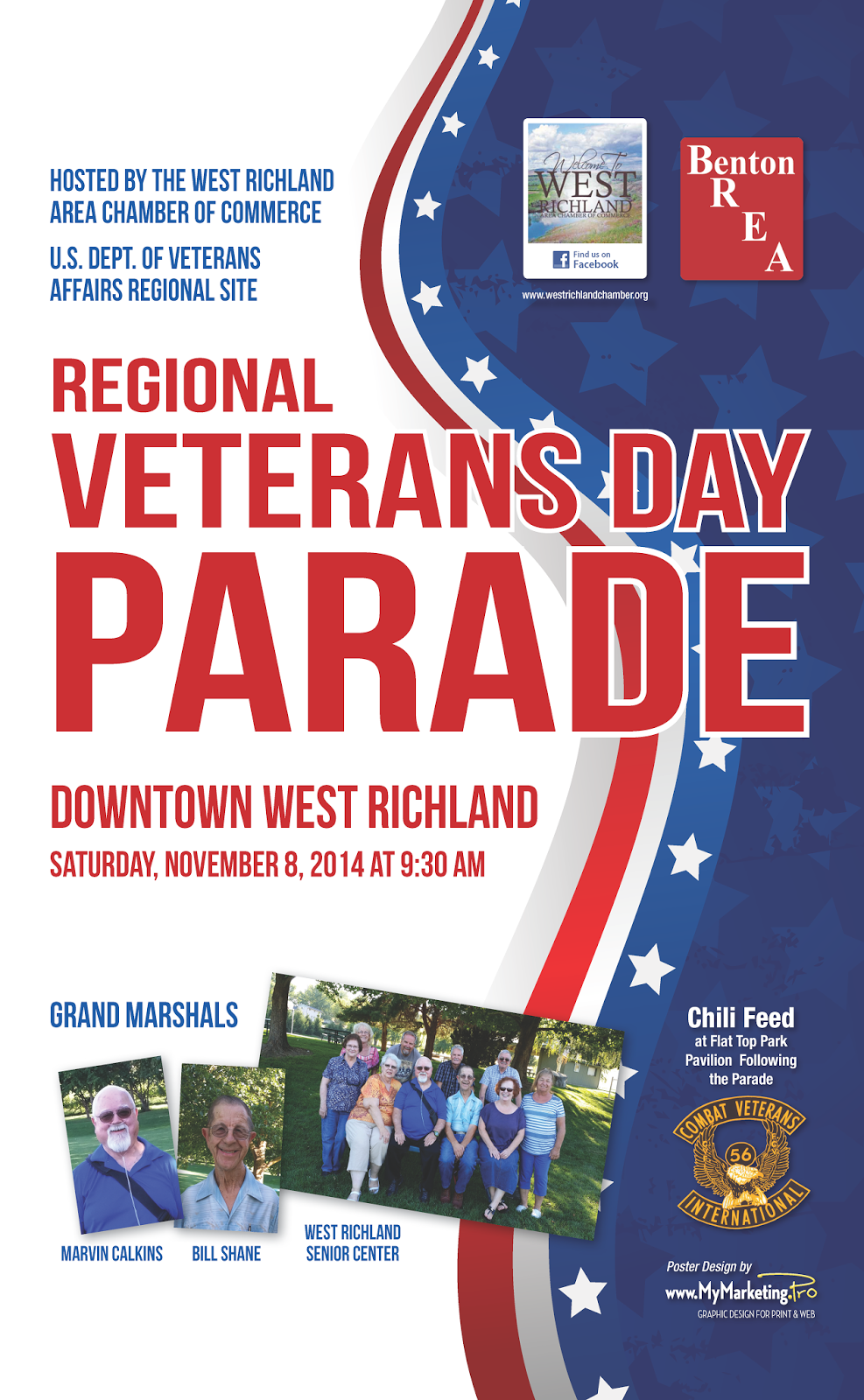 Veteran's Day Parade Downtown West Richland, Washington