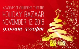 Holiday Bazaar 2016 Hosted by the Academy of Children's Theatre | Gratify Your Early Christmas Shopping Desire in Richland WA