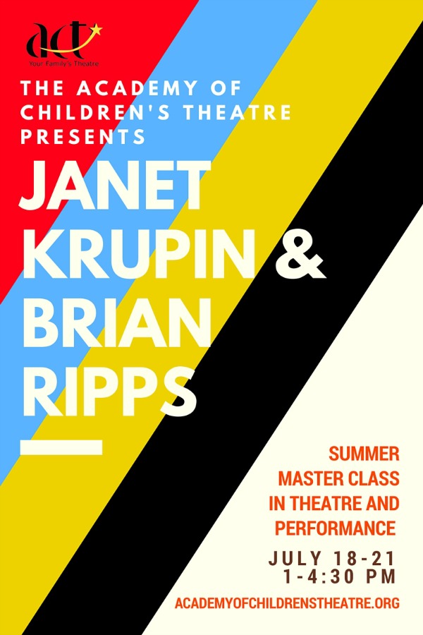 Masterclass with Broadway Actor Janet Krupin and Musician Brian Ripps at the Academy of Children's Theatre in Richland, WA