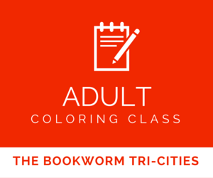 Adult Coloring Class At The Bookworm Tri-Cities In Kennewick, Washington