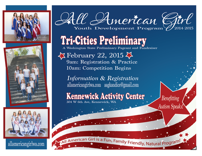 All American Girl - Tri-Cities Preliminary Pageant Kennewick, Washington