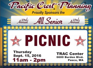 23rd Annual All Senior Picnic - A Celebration for the Older Adults Presented by the Pacific Crest Planning in Pasco, WA