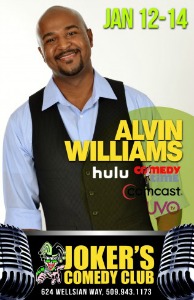 Jokers Comedy Club Featuring 'The Alvin Williams Comedy Show' | Discover Something to Laugh About Serious Matters in Richland, WA