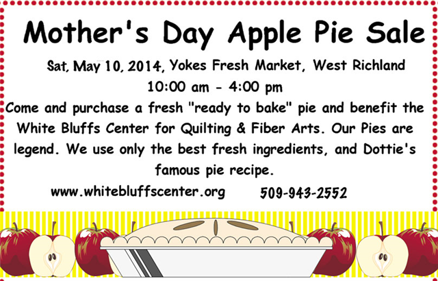 West Richland, Washington, Mother's Day, Event, Benefit, Apple Pie