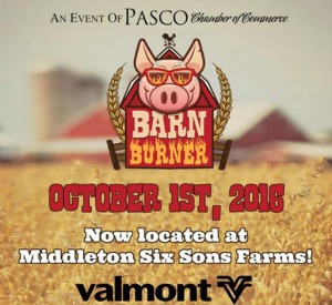 2016 Barn Burner and Middleton's Country Store and Fall Festival in Pasco, WA