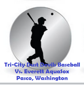 Tri-City Dust Devils Baseball Vs. Everett AquaSox Pasco, Washington