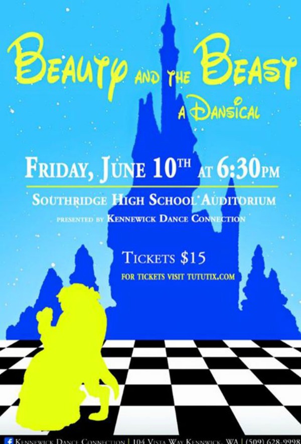 Beauty and the Beast, A Dansical Presented by Kennewick Dance Connection | Southridge High School Auditorium in Kennewick 