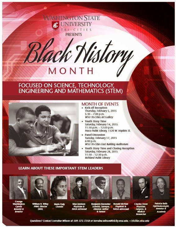 Washington State University Tri-Cities Presents Black History Month Pasco, Washington