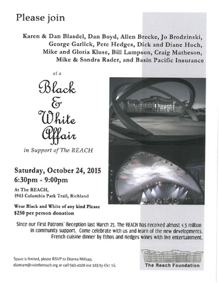 Black & White Affair At The REACH In Richland, Washington