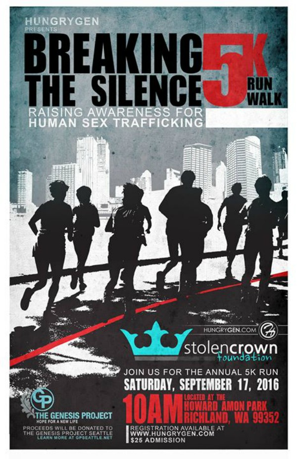 Breaking the Silence: 5K Run/Walk - Raising Awareness for Human Sex Trafficking | Richland, WA