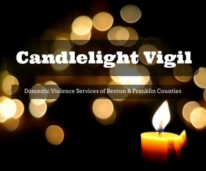 14th Annual Candlelight Vigil Hosted by the Domestic Violence Services of Benton and Franklin Counties in Richland, WA
