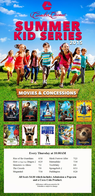 Summer Kid Series - Carmike Cinemas In Kennewick, Washington