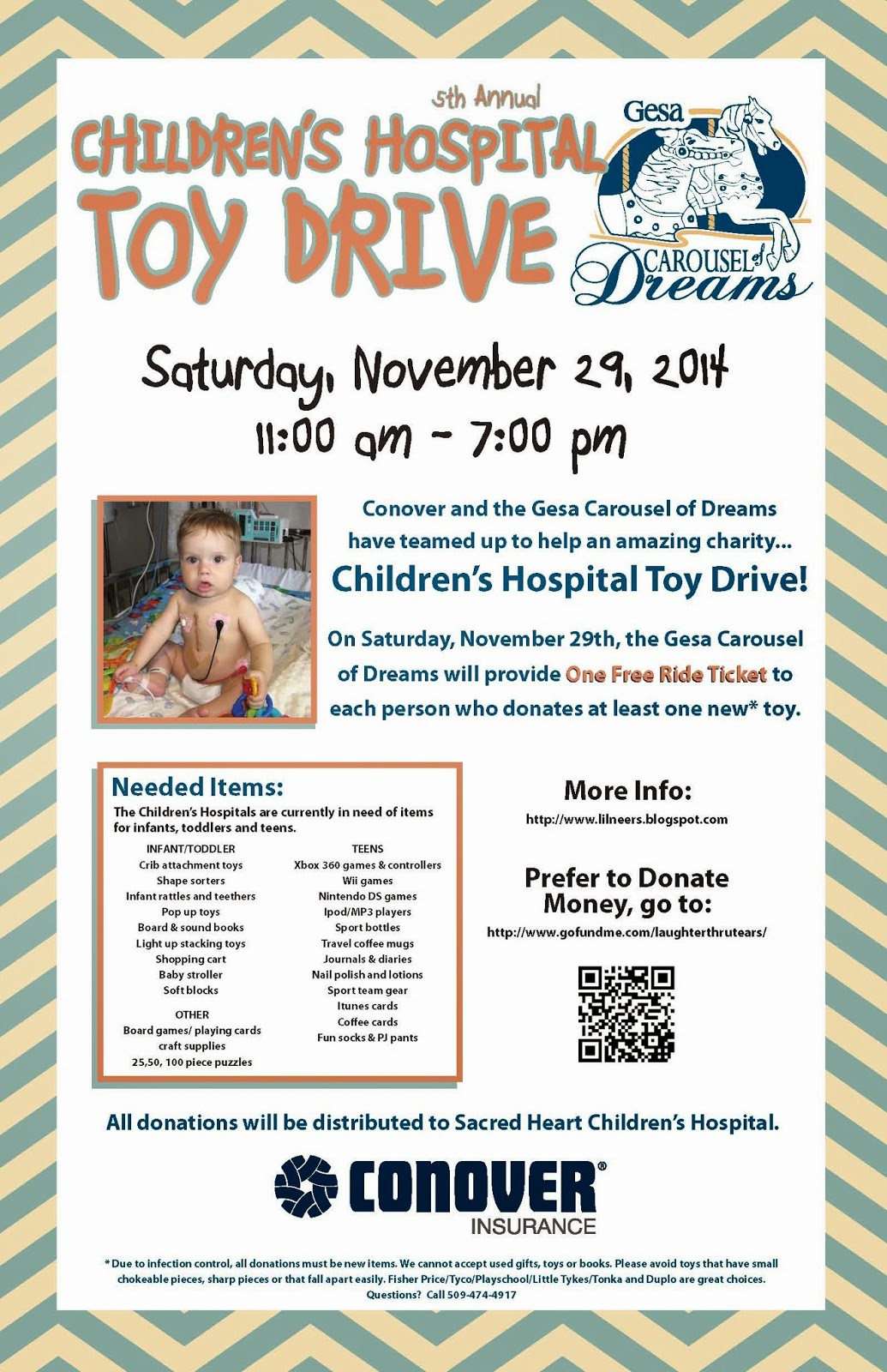 Children's Hospital Toy Drive Collection At The Carousel Of Dreams Kennewick, Washington