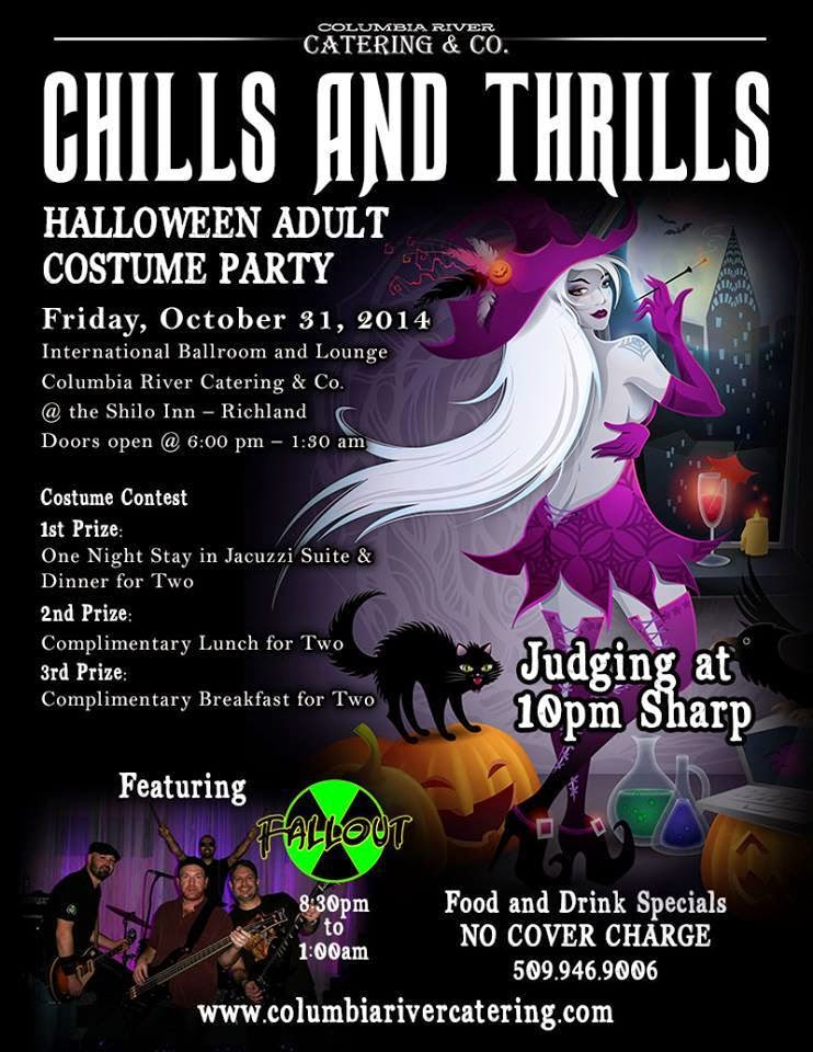 Chills And Thrills Halloween Adult Costume Party In Richland, Washington