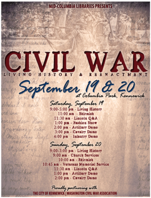 Civil War Living History & Reenactment In Kennewick, Washington