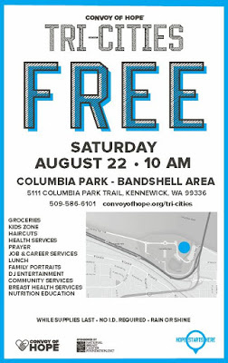 Convoy of Hope - Free Services At Columbia Park In Kennewick, Washington