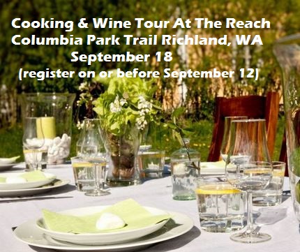 Cooking & Wine Tour At The Reach Columbia Park Trail Richland, Washington
