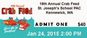 16th Annual Crab Feed St. Joseph's School PAC In Kennewick, Washington