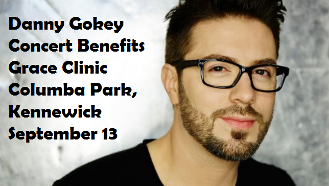 Danny Gokey Concert Benefits Grace Clinic Columba Park, Kennewick Washington