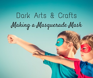 Dark Arts & Crafts - Making a Masquerade Mask | Embellishing Hand-Made Mask in Richland, W
