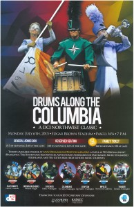 Drums Along The Columbia Edgar Brown Stadium Pasco, Washington
