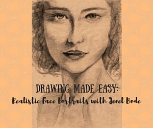 Drawing Made Easy: Realistic Face Portraits with Jenel Bode | Wet Palette Studio in Richland, WA