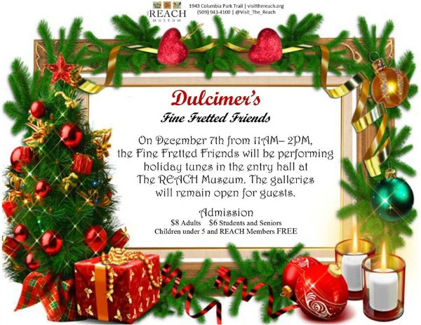 Dulcimer's Fine Fretted Friends To Play Holiday Music | The REACH in Richland