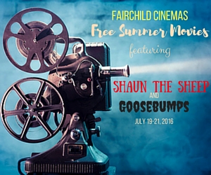 Fairchild Cinemas Free Summer Movies Featuring 'Shaun The Sheep' and 'Goosebumps' | Pasco, WA