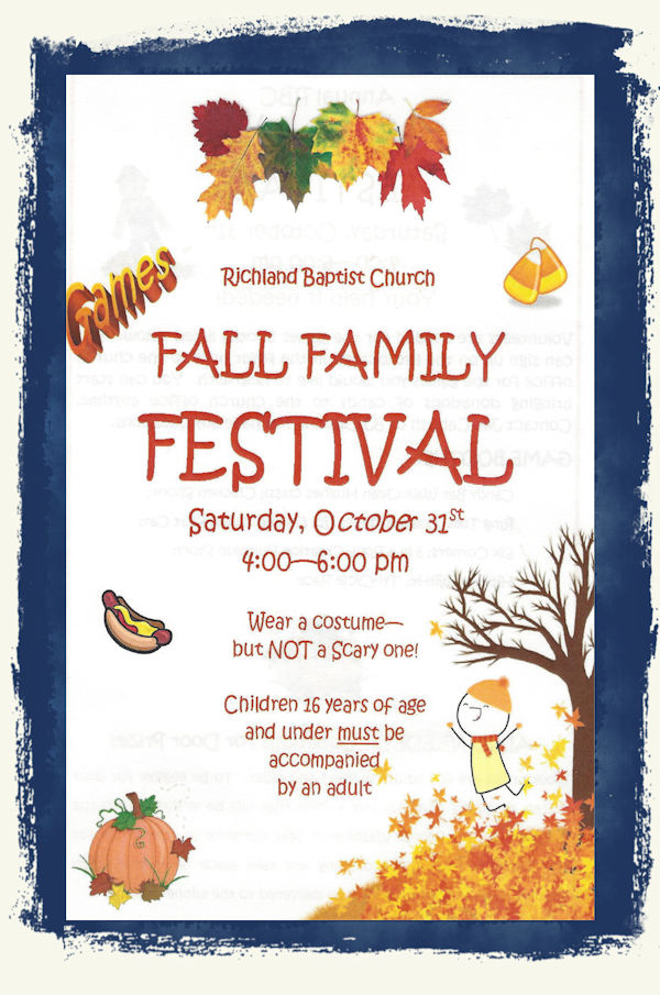 Richland Baptist Church Fall Family Festival