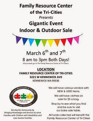 Family Resource Center - Gigantic Indoor/Outdoor Sale Kennewick  Washington