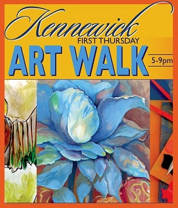First Thursday Art Walk In Downtown Kennewick, Washington