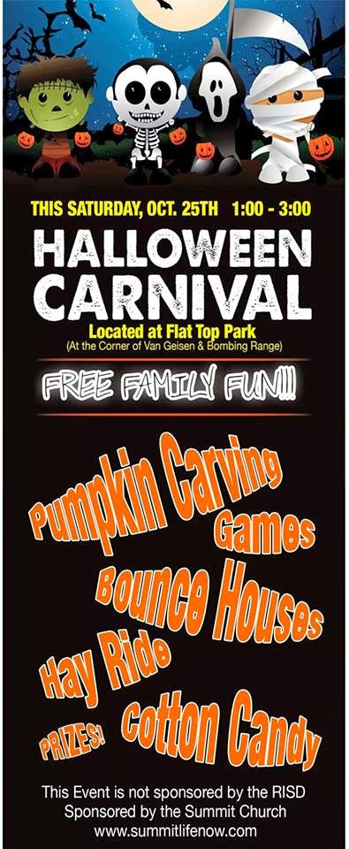 Halloween Carnival At Flat Top Park In West Richland, Washington 