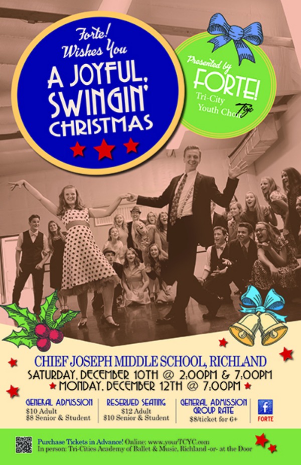 Forte! A Joyful, Swingin' Christmas Show: Celebrate Classic Holiday Music - Presented by the Tri-City Youth Choir | Richland, WA 