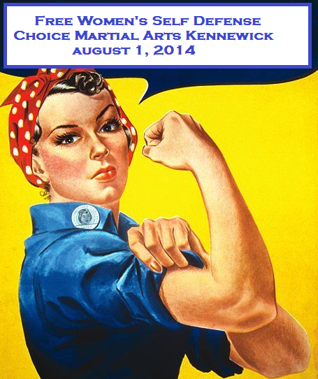 Free Women's Self Defense At Choice Martial Arts Kennewick, WA 