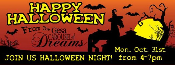 Halloween Celebration at Gesa Carousel of Dreams: A Spooktacular Time of Free Rides, Costumes and Trick or Treat | Kennewick