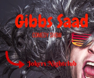 Gibbs Saad Comedy Show at Jokers Nightclub : Frolic All Night | Richland, WA