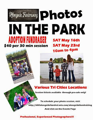 HFTF Alongside Fundraising Spring Photos In The Park Tri Cities, Washington