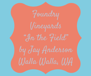Foundry Vineyards “In the Field” by Jay Anderson Walla Walla, Washington