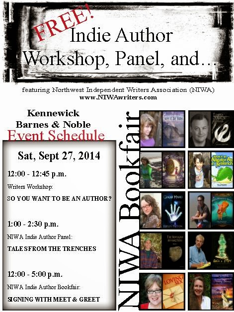 Free Indie Author Workshop, Panel, And Bookfair In Kennewick, Washington