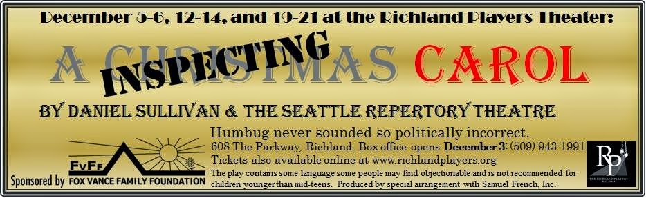 Richland Players Presents "Inspecting Carol" - Richland, Washington