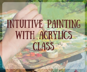 Confluent Space Tri-Cities Presents Intuitive Painting with Acrylics Class: Learning Art in a Playful Environment in Richland WA