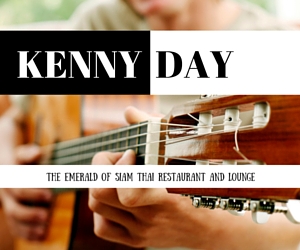 Kenny Day Serenades Your Soul with Great Rhythm and Blues at The Emerald of Siam Thai Restaurant and Lounge | Richland, WA