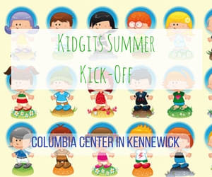 Kidgits Summer Kick-Off: A Morning of Artsy Crafts and Fun Kiddie Games at Columbia Center in Kennewick
