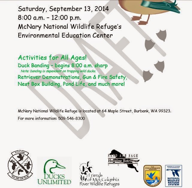 Kid’s Duck Conservation Day At The McNary National Wildlife Refuge