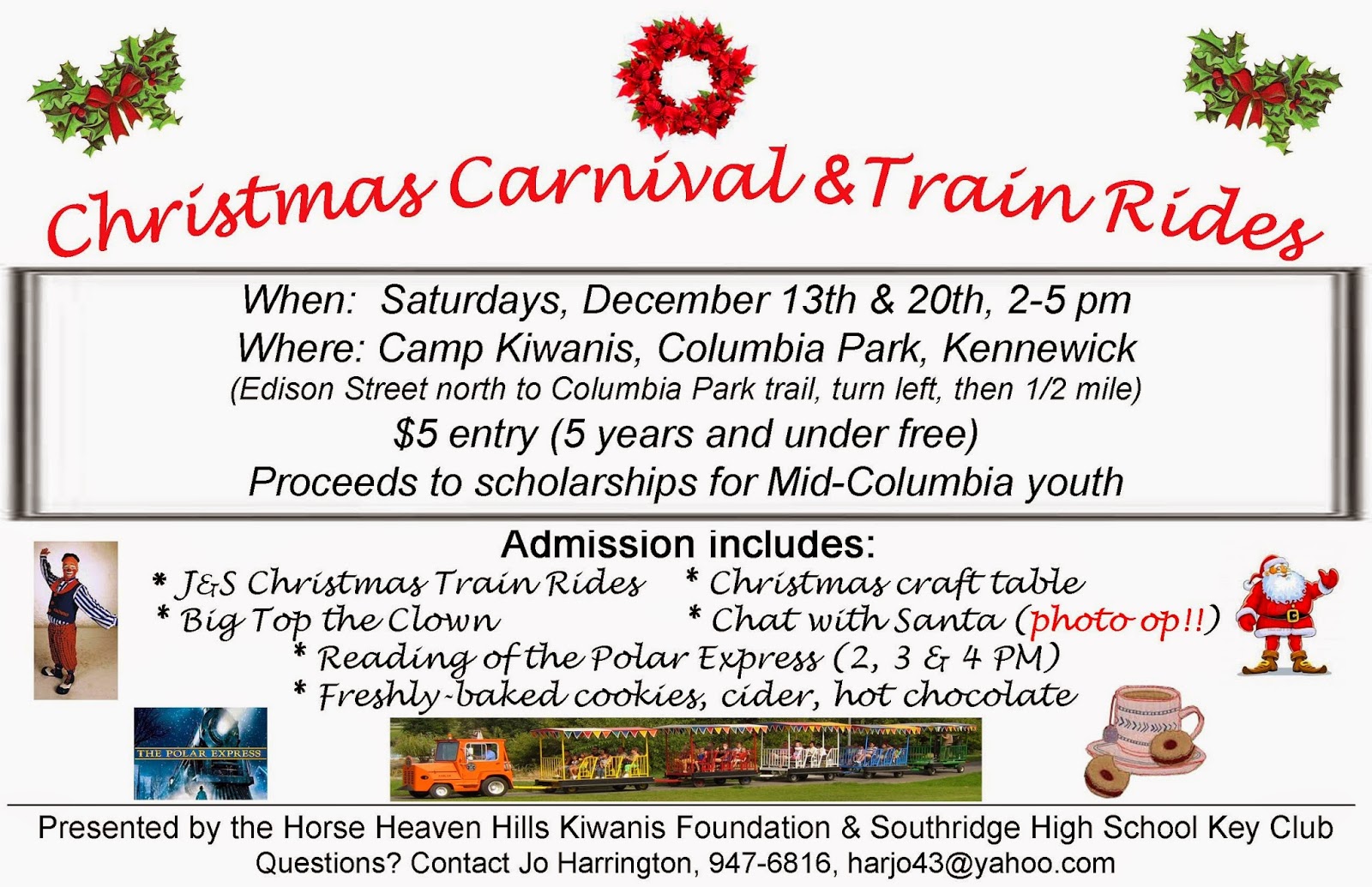 Kiwanis Club Of The Horse Heaven Hills Foundation Christmas Carnival Kennewick, Washington