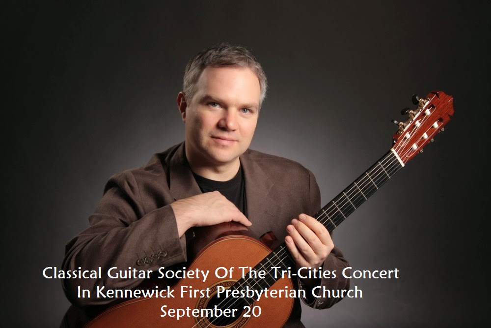 Classical Guitar Society Of The Tri-Cities Concert In Kennewick, Washington