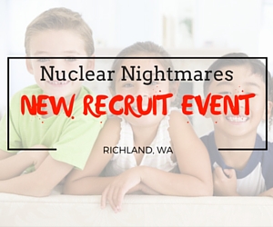 Nuclear Nightmares New Recruit Event: Be One of the Skaters Who Help Out Throughout the Tri-Cities in Richland,  WA