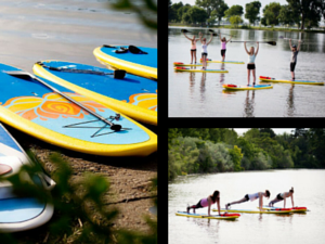 Stand Up Paddle Board Yoga Class For Teens In Kennewick, Washington
