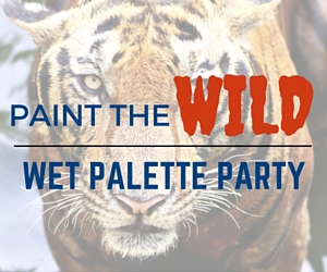 Wet Palette Party: Paint the WILD -Tiger, Elephant, Cheetah, Zebra or Giraffe | Richland, WA