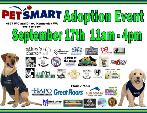 PetSmart Charities' National Adoption Event: Give Shelter to Homeless Pets | Kennewick